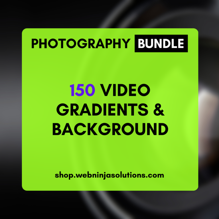 150 Video Gradients & Background